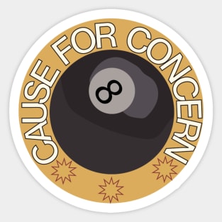 Lovejoy Cause For Concern Sticker